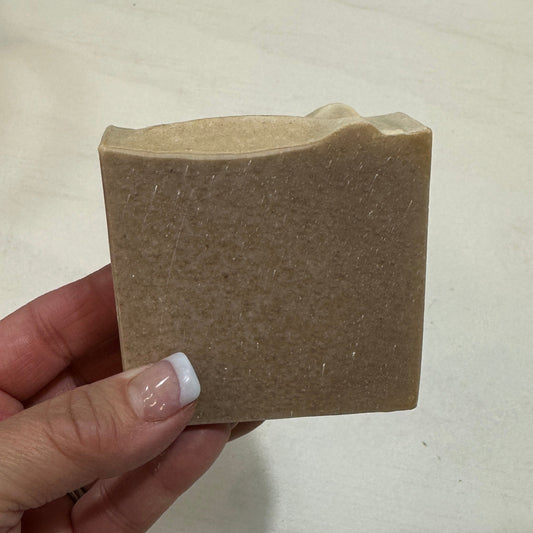 Cold Pressed Coconut Soap -- Vanilla Peppermint