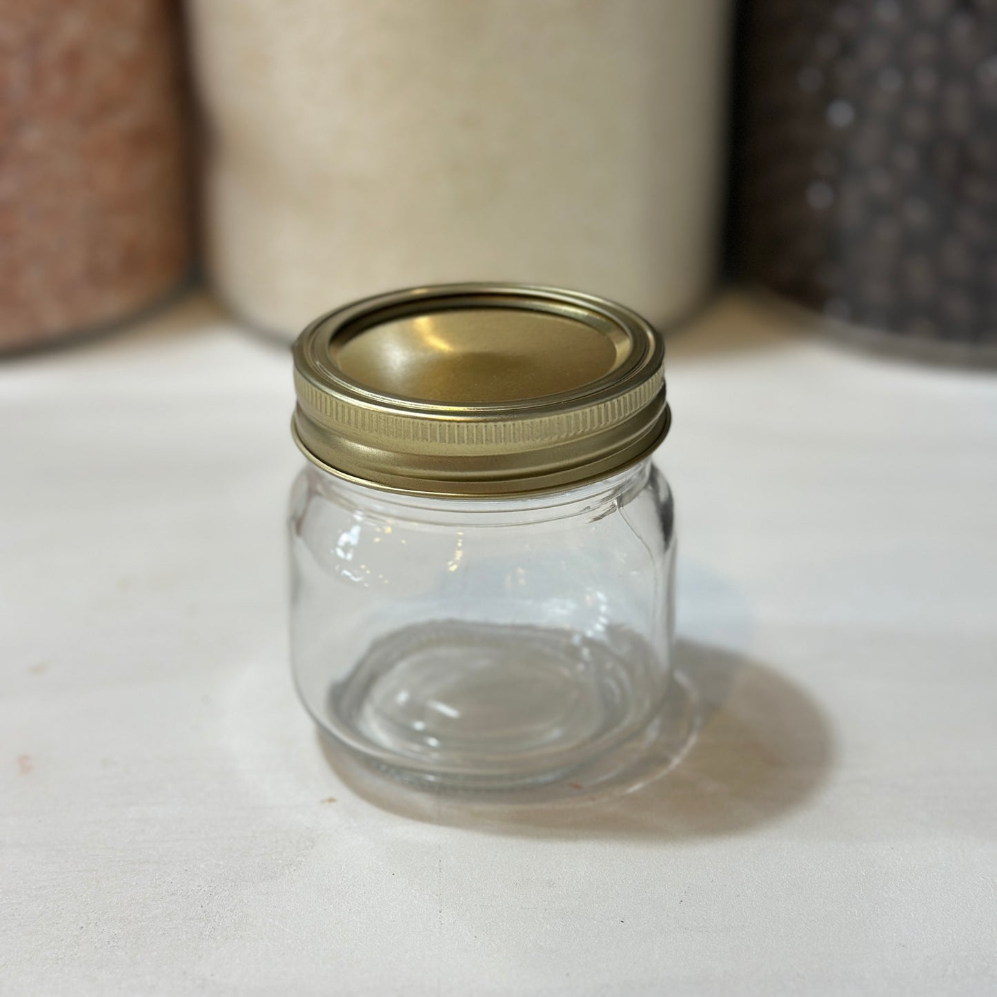 8oz / 236ml WIDE MOUTH MASON JAR