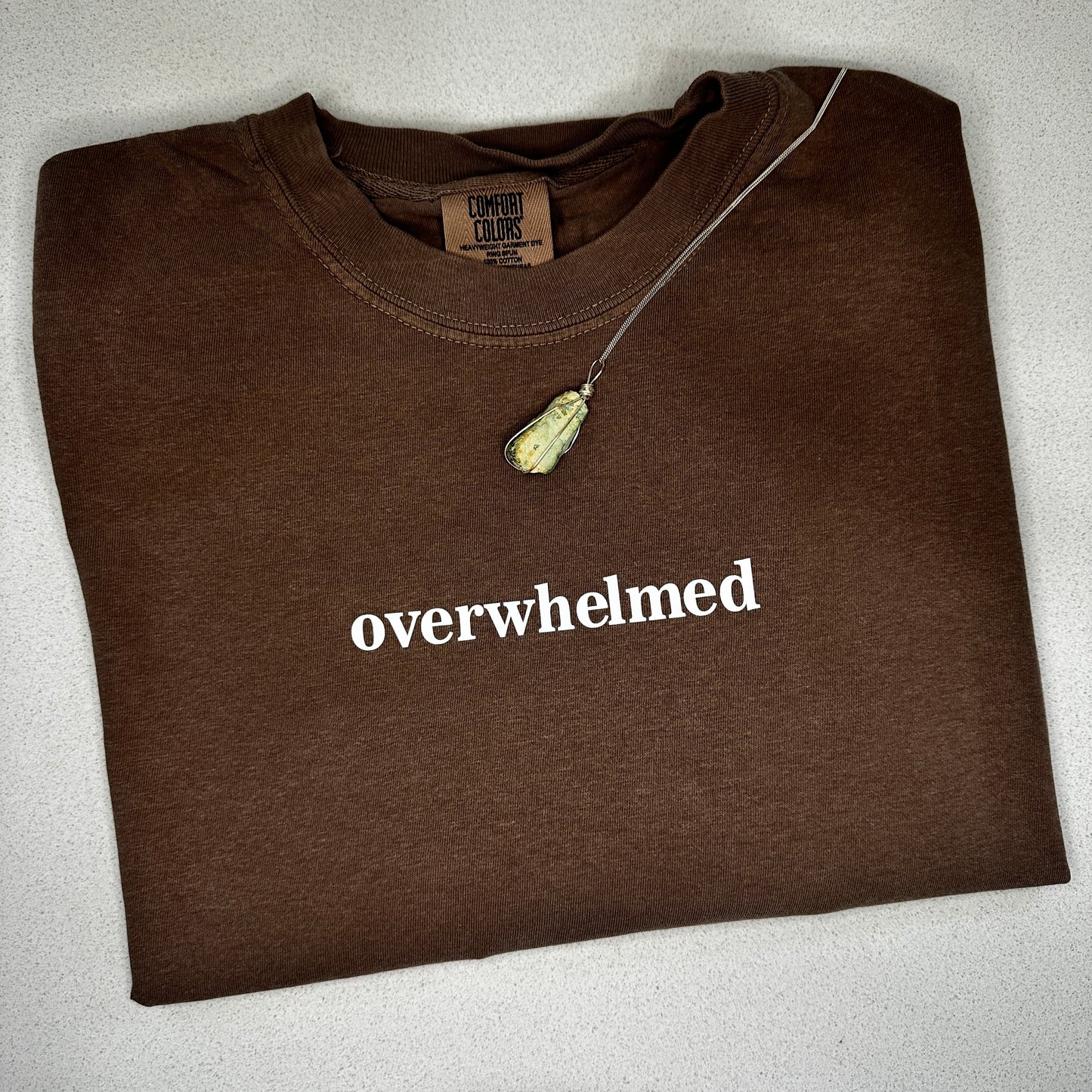 Comfort Colors® -- OVERWHELMED Tee