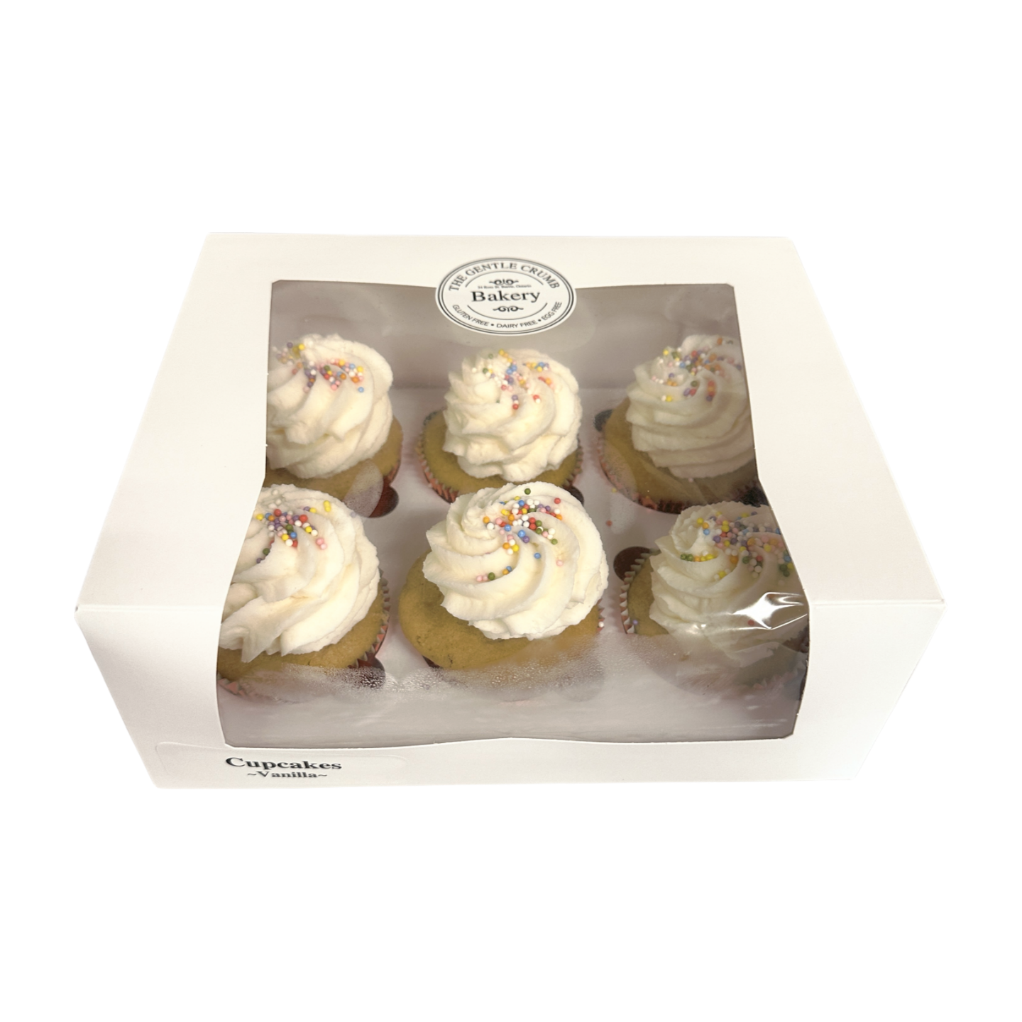 Vanilla Cupcakes (6-Pack)