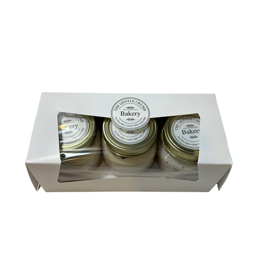 Mini Cheesecake Dessert Jars - 8oz (3-Pack)