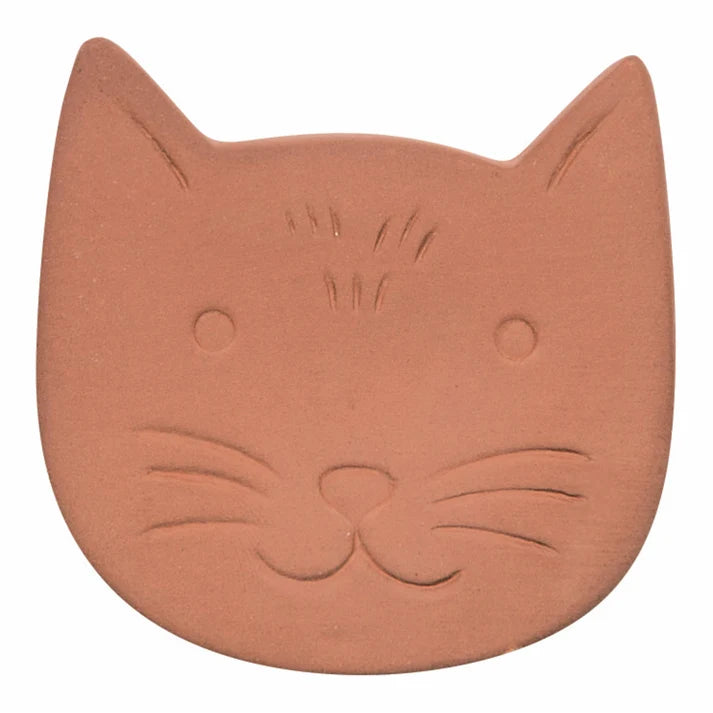 CALVIN CAT TERRACOTTA SUGAR SAVER
