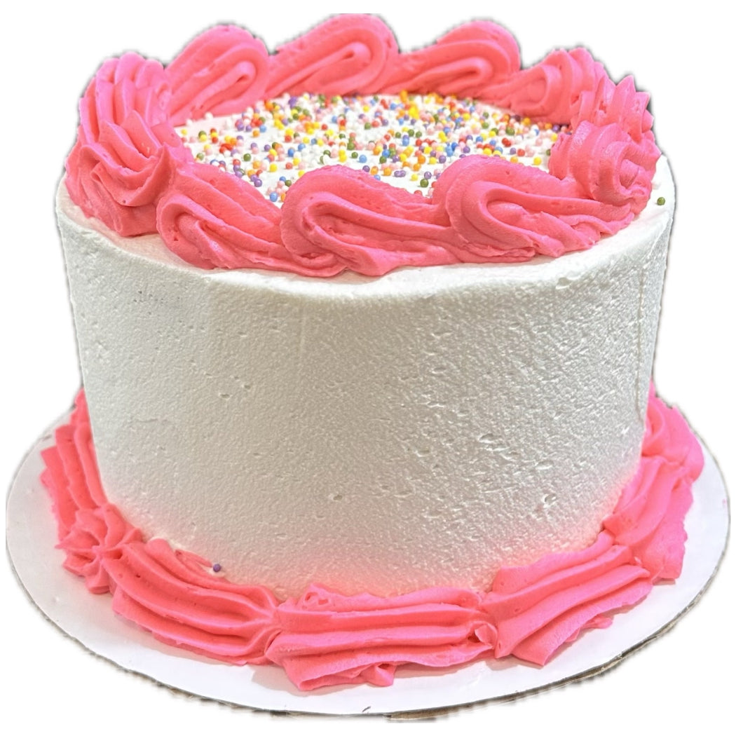Chocolate Party Cake with Sprinkles