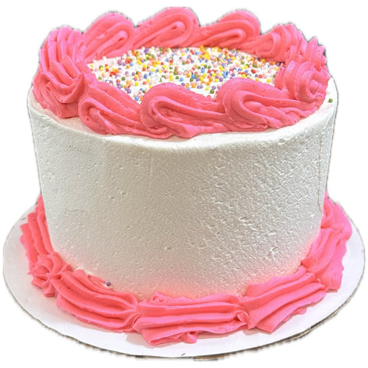 Chocolate Party Cake with Sprinkles