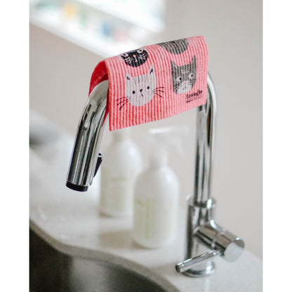 Cat’s Meow Swedish Sponge Cloth – Purr-fectly Practical Cleaning
