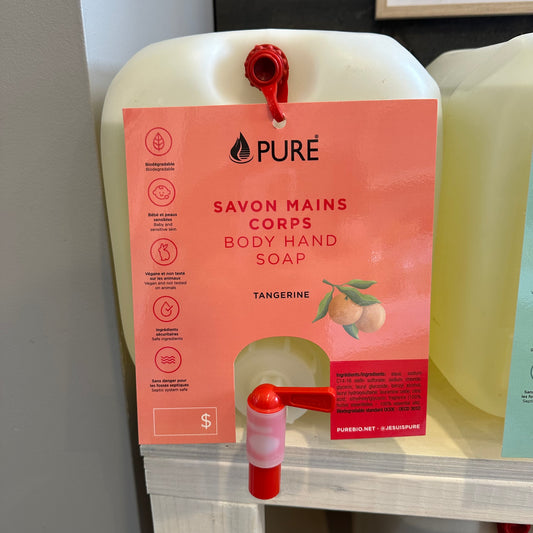 PURE Hand & Body Soap – Tangerine