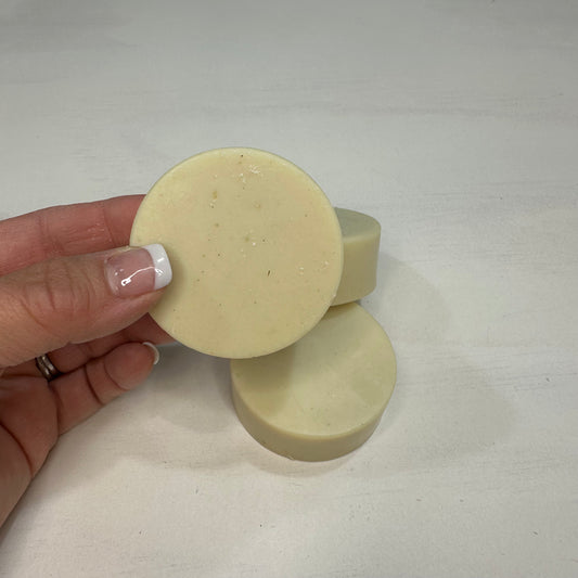 Cold Pressed Shea Butter Facial Soap Bar -- Chamomile & Oat
