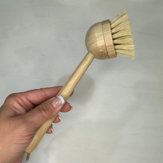 Bamboo Dish Scrubbing Tool