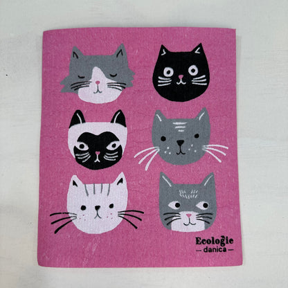 Cat’s Meow Swedish Sponge Cloth – Purr-fectly Practical Cleaning