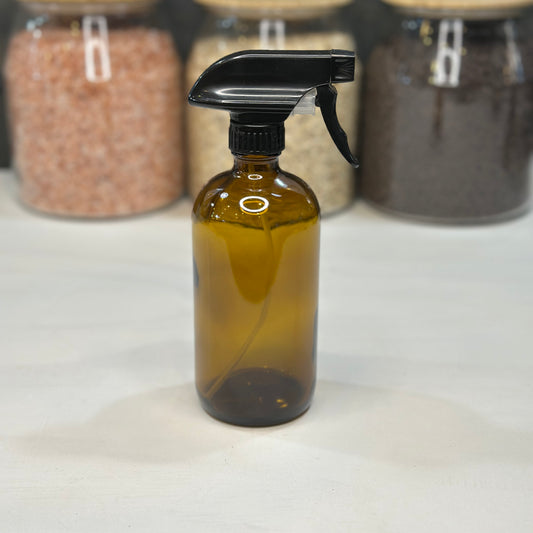 Amber Glass Spray Bottle – 250ml