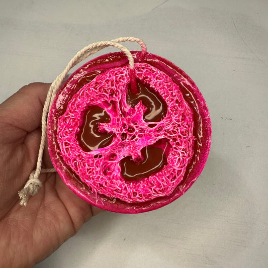 Loofah Soap - Bubblegum Snow Fairy