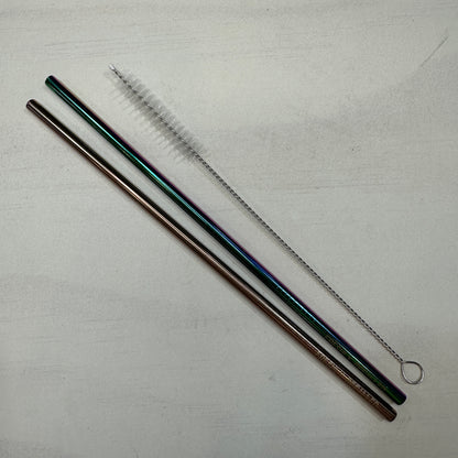 Reusable Stainless Steel Straws – Sip Sustainably