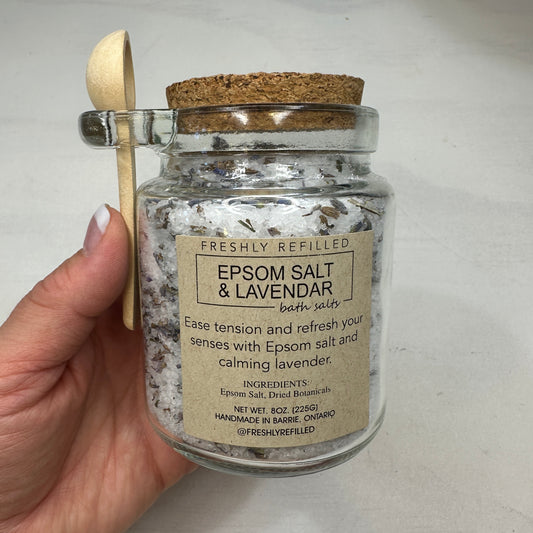 Epsom Bath Salts with Lavender