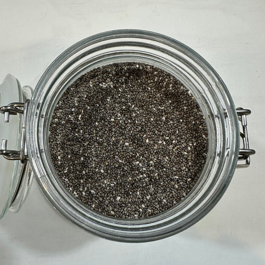 Whole Black Chia Seeds Organic