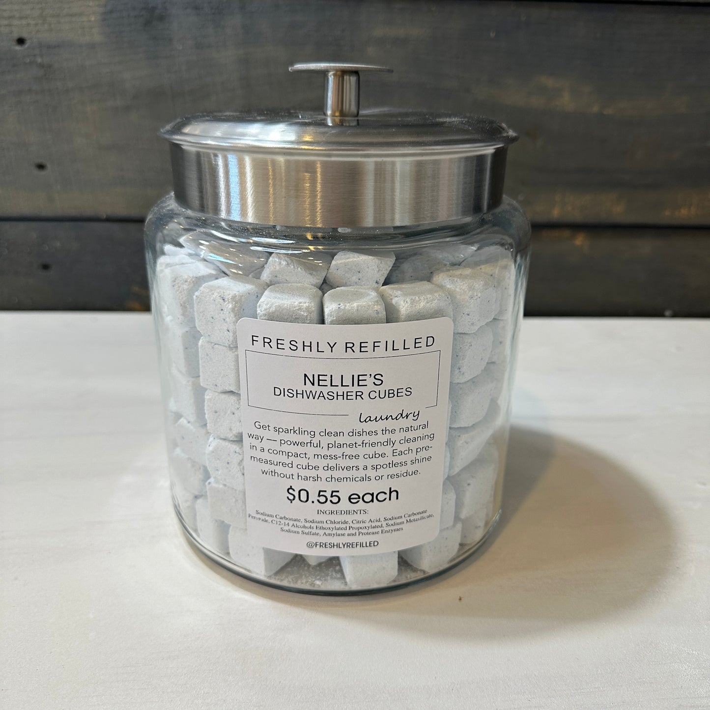 NELLIE’S DISHWASHER CUBES  (Refill)