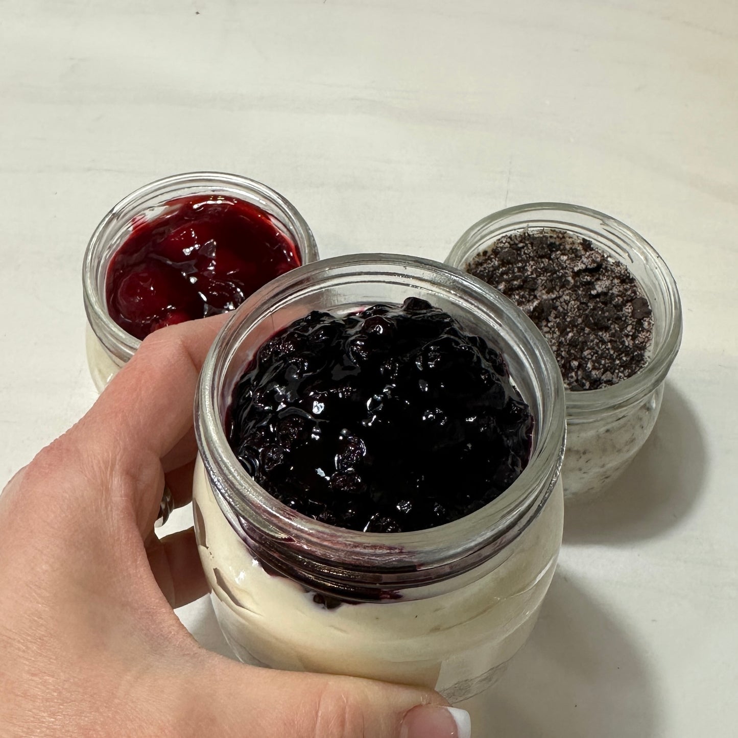 Mini Cheesecake Dessert Jars - 8oz (3-Pack)