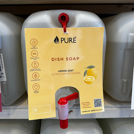PURE Dish Soap– Lemon Zest
