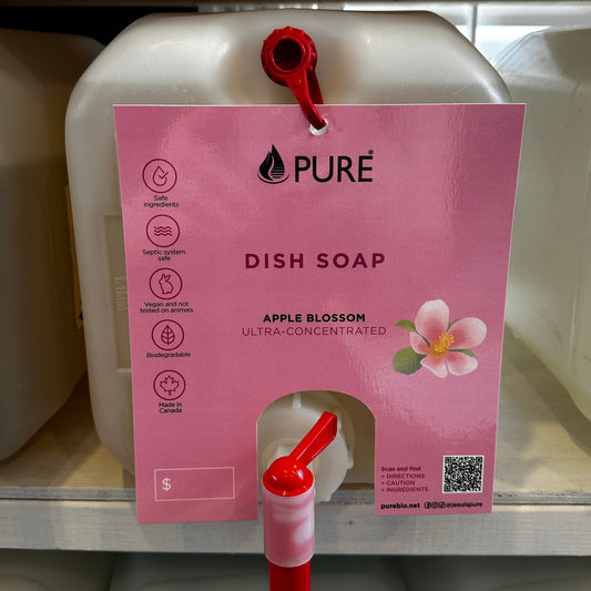 PURE Dish Soap – Apple Blossom (Refill)