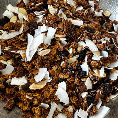 Gluten-Free Granola (500g Bag)  – RAISIN, COCONUT & ALMOND