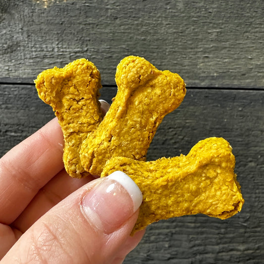 Dog Treats -- Peanut Butter & Oats (Made In House)