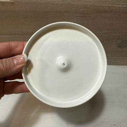 CERAMIC ROUND INCENSE HOLDER