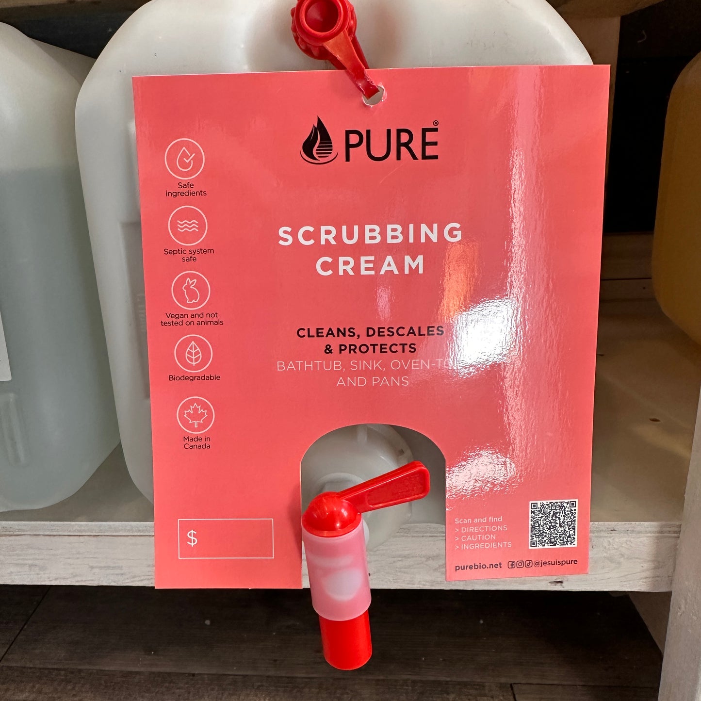 PURE SCRUBBING CREAM  CLEANSER (Refill)