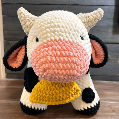 Crocheted Cow