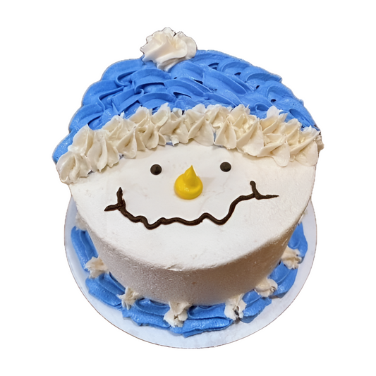 Chocolate Party Snowman Cake