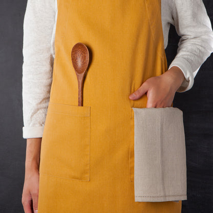 Apron - Ochre Stonewash