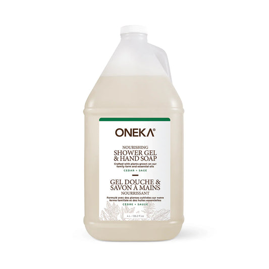 ONEKA CEDAR & SAGE BODY + HAND WASH