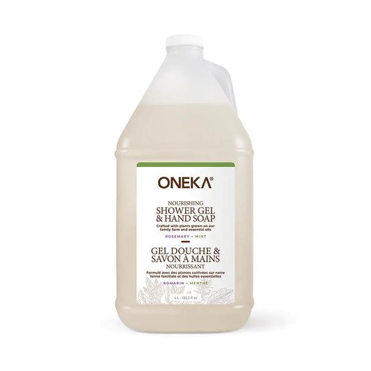 ONEKA ROSEMARY & MINT BODY + HAND WASH