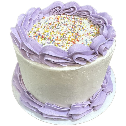 Chocolate Party Cake with Sprinkles