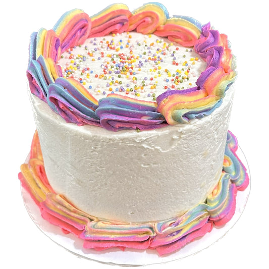 Chocolate Party Cake with Sprinkles