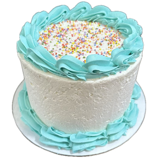 Chocolate Party Cake with Sprinkles
