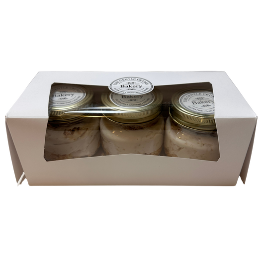 Mini Cheesecake Jars (3-Pack — Toasted Coconut)