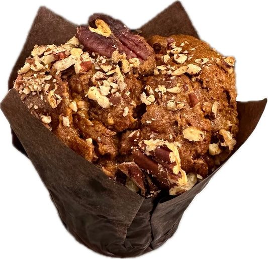 Pumpkin Pecan Muffin - The Gentle Crumb + Eco Refillery